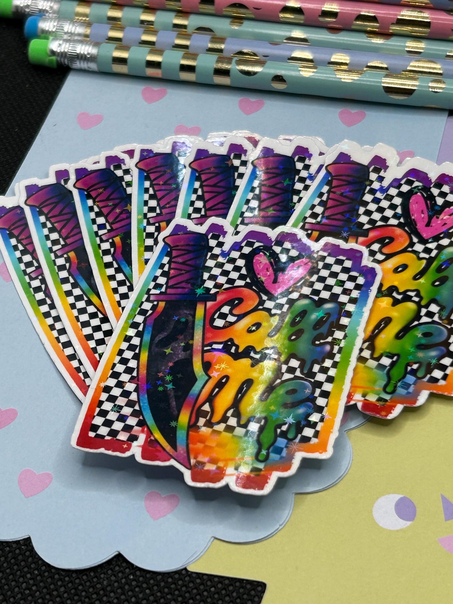 Vinyl Stickers | Waterproof Decals | Cute Aesthetic Stickers for Water Bottles, Laptops, Notebooks & More